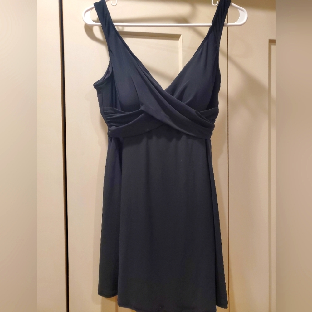 Simply Slim Black Swimdress NWT